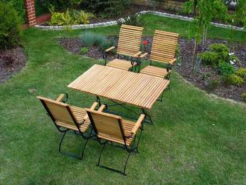 meble ogrodowe Iter, st� ogrodowy, krzes�a